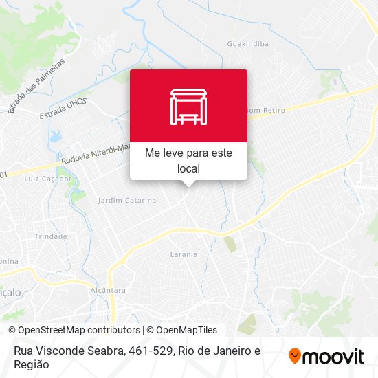 Rua Visconde Seabra, 461-529 mapa