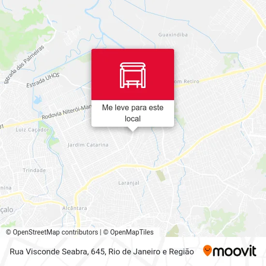 Rua Visconde Seabra, 645 mapa