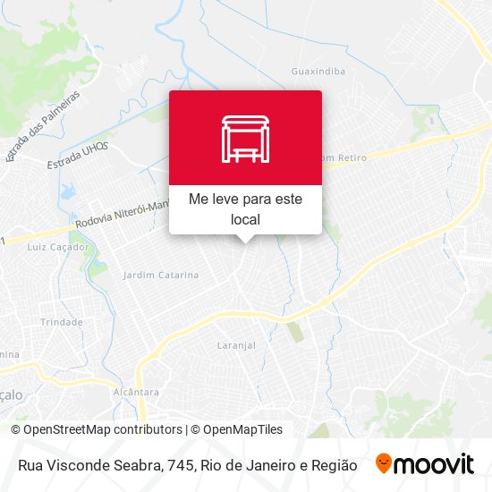 Rua Visconde Seabra, 745 mapa