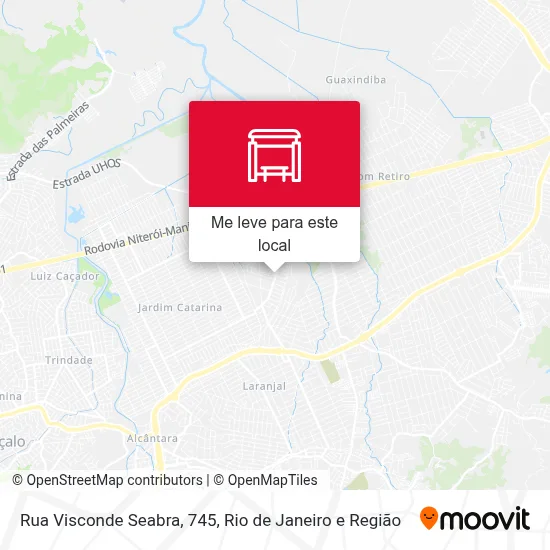 Rua Visconde Seabra, 745 mapa