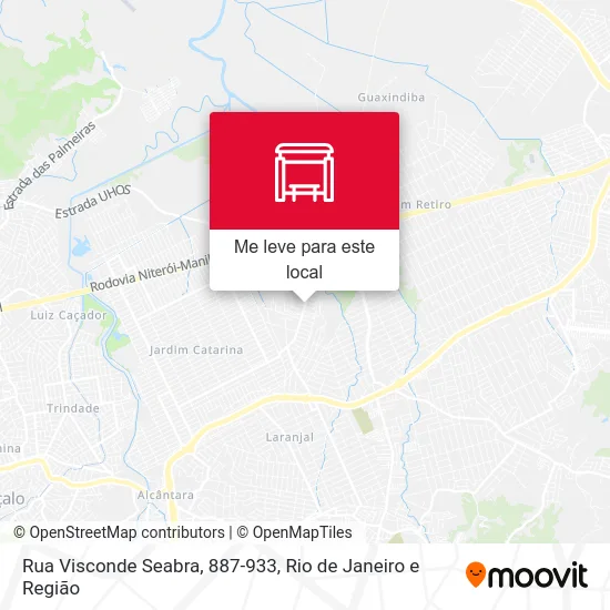 Rua Visconde Seabra, 887-933 mapa