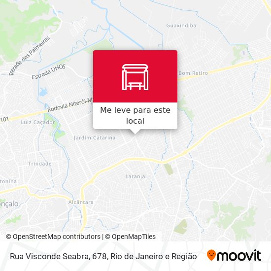 Rua Visconde Seabra, 678 mapa