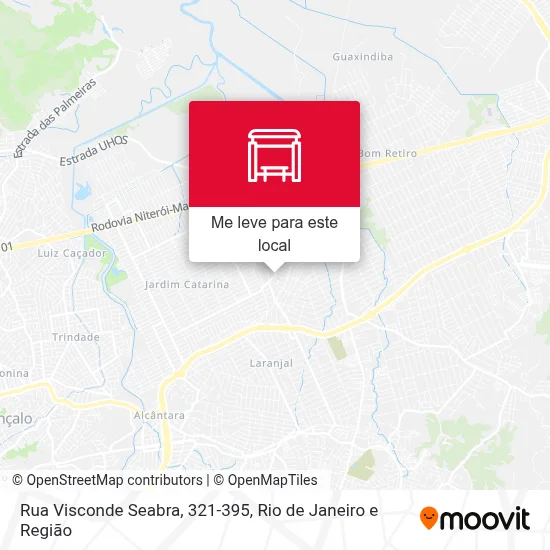 Rua Visconde Seabra, 321-395 mapa