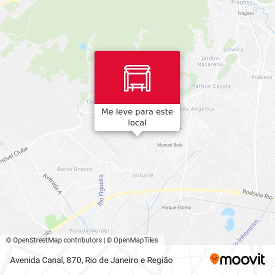 Avenida Canal, 870 mapa