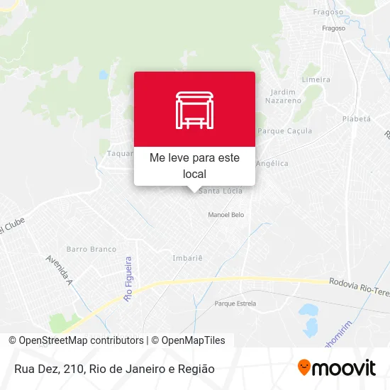 Rua Dez, 210 mapa
