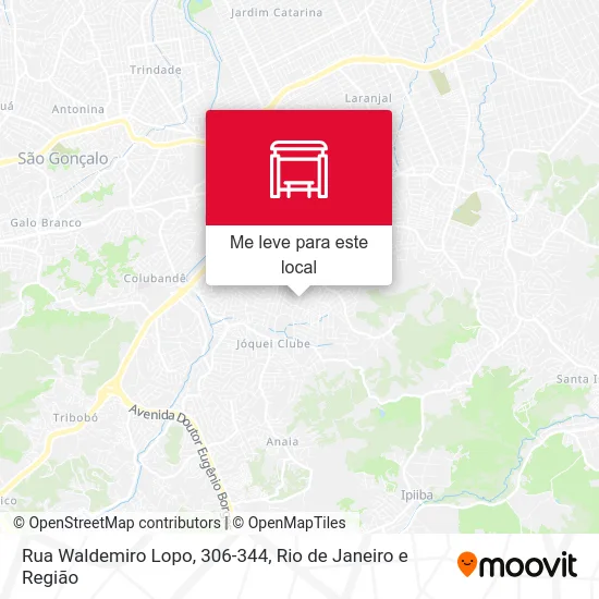 Rua Waldemiro Lopo, 306-344 mapa