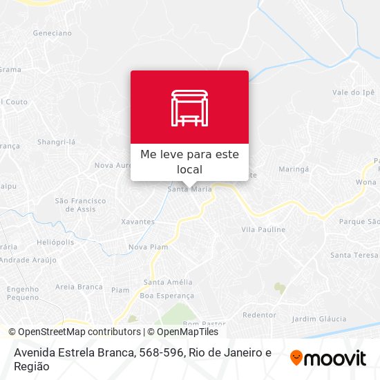 Avenida Estrela Branca, 568-596 mapa