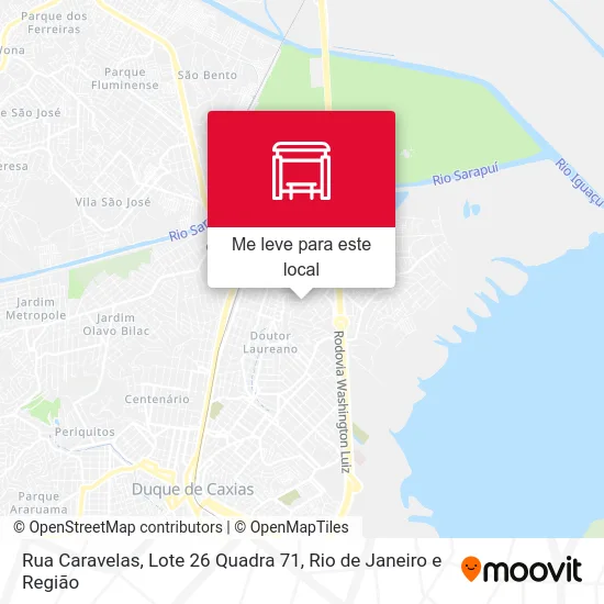 Rua Caravelas, Lote 26 Quadra 71 mapa