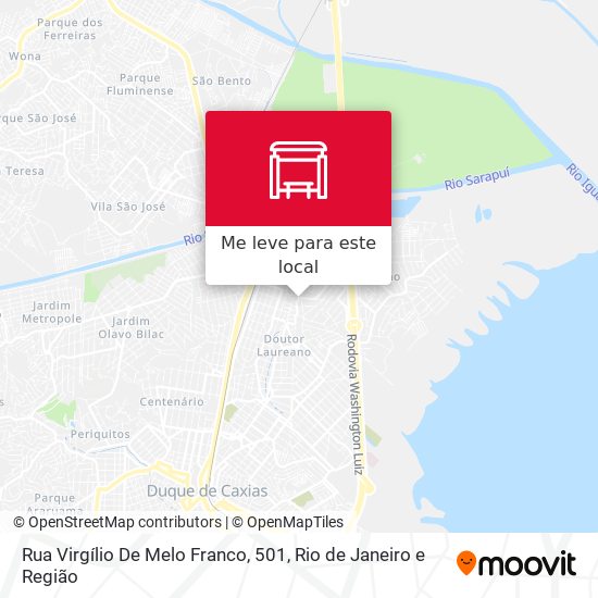 Rua Virgílio De Melo Franco, 501 mapa