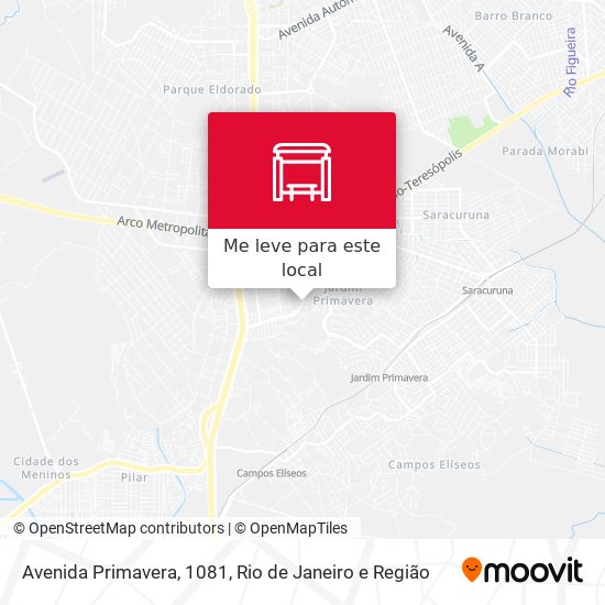 Avenida Primavera, 1081 mapa