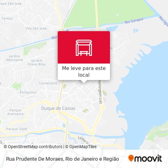 Rua Prudente De Moraes mapa