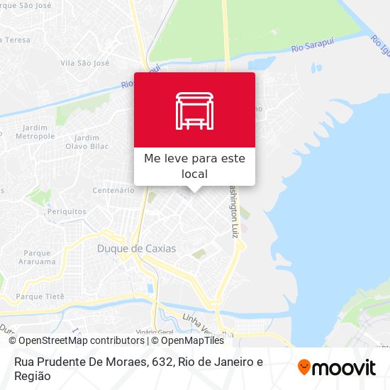Rua Prudente De Moraes, 632 mapa