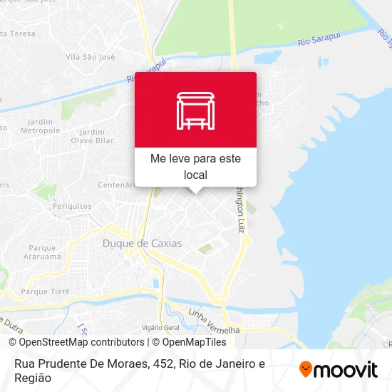 Rua Prudente De Moraes, 452 mapa
