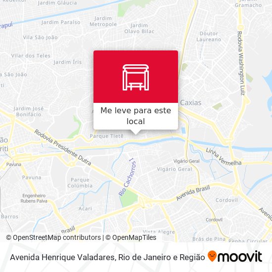 Avenida Henrique Valadares mapa
