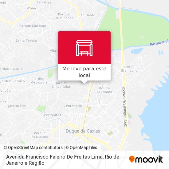 Avenida Francisco Faleiro De Freitas Lima mapa