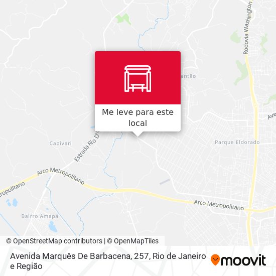 Avenida Marquês De Barbacena, 257 mapa