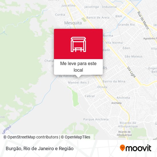 Burgão mapa