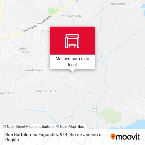Rua Bartolomeu Fagundes, 914 mapa
