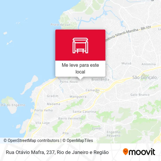 Rua Otávio Mafra, 237 mapa