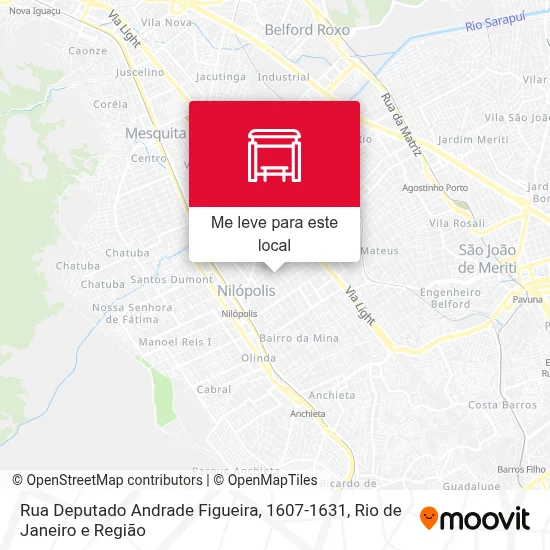 Rua Deputado Andrade Figueira, 1607-1631 mapa