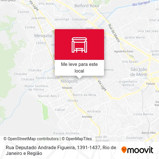 Rua Deputado Andrade Figueira, 1391-1437 mapa