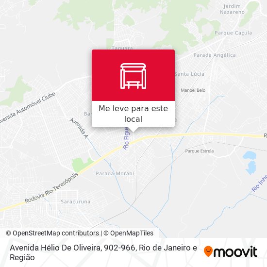 Avenida Hélio De Oliveira, 902-966 mapa