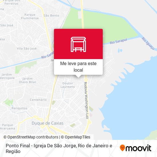 Ponto Final - Igreja De São Jorge mapa