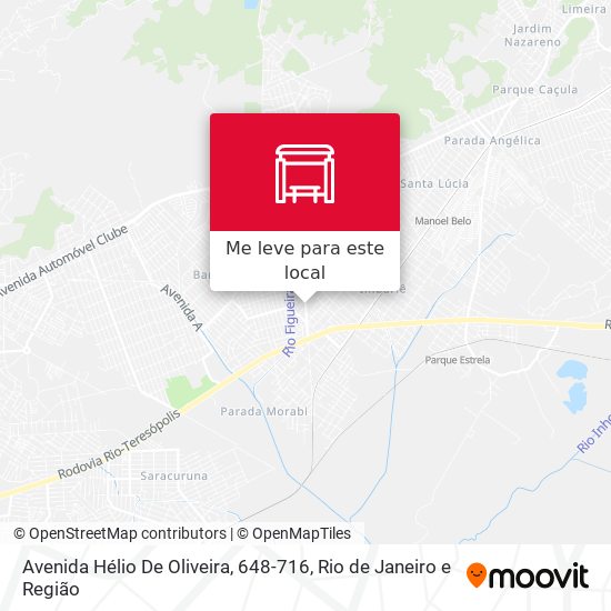 Avenida Hélio De Oliveira, 648-716 mapa