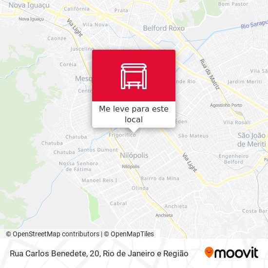 Rua Carlos Benedete, 20 mapa