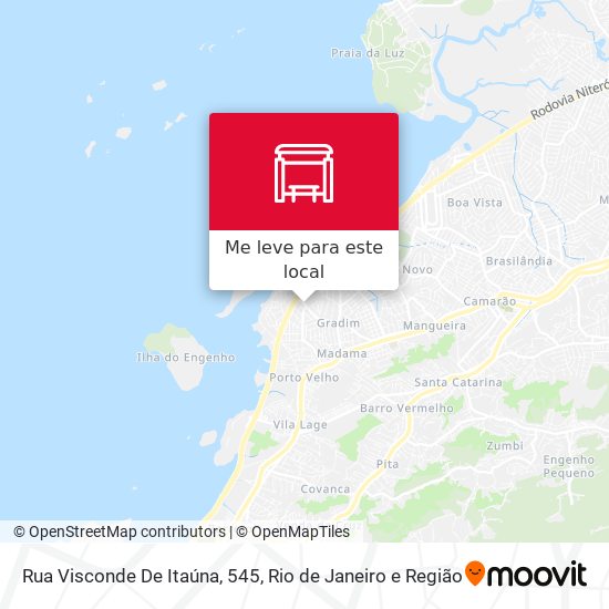 Rua Visconde De Itaúna, 545 mapa