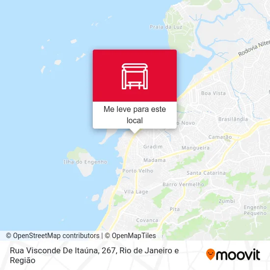 Rua Visconde De Itaúna, 267 mapa