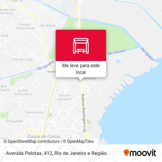 Avenida Pelotas, 412 mapa