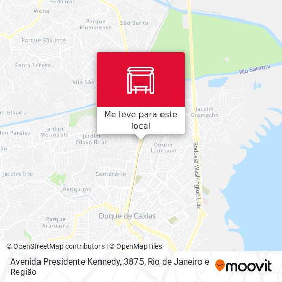 Avenida Presidente Kennedy, 3875 mapa