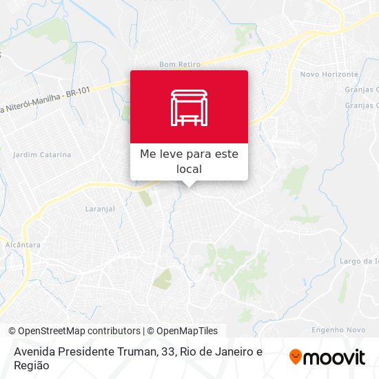 Avenida Presidente Truman, 33 mapa