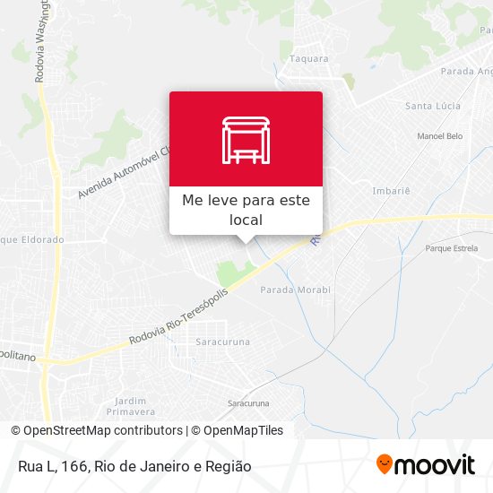 Rua L, 166 mapa