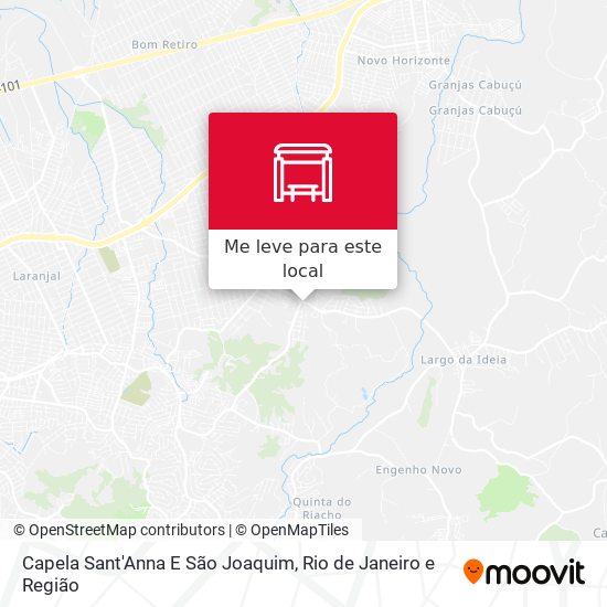 Capela Sant'Anna E São Joaquim mapa