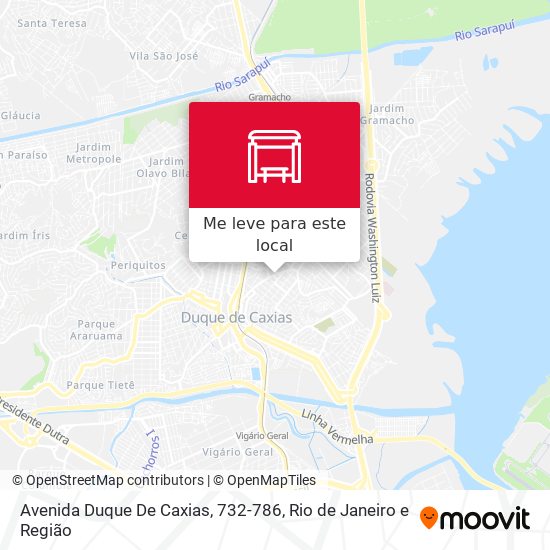 Avenida Duque De Caxias, 732-786 mapa