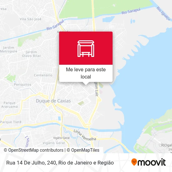 Rua 14 De Julho, 240 mapa