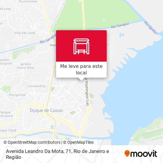 Avenida Leandro Da Mota, 71 mapa