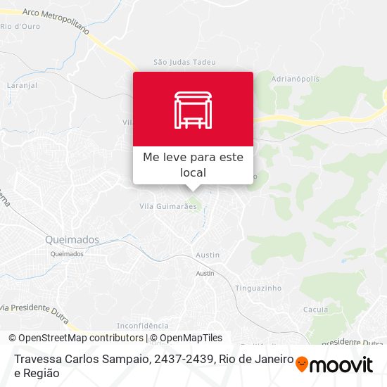 Travessa Carlos Sampaio, 2437-2439 mapa