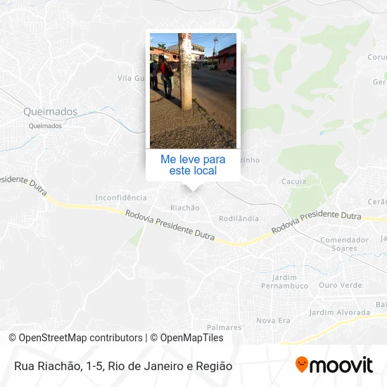 Rua Riachão, 1-5 mapa