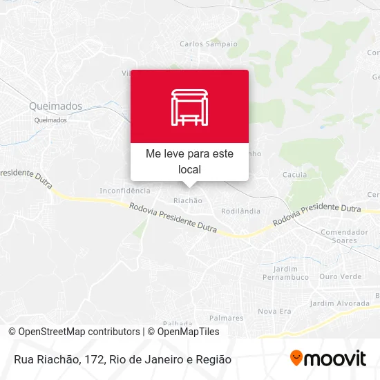 Rua Riachão, 172 mapa