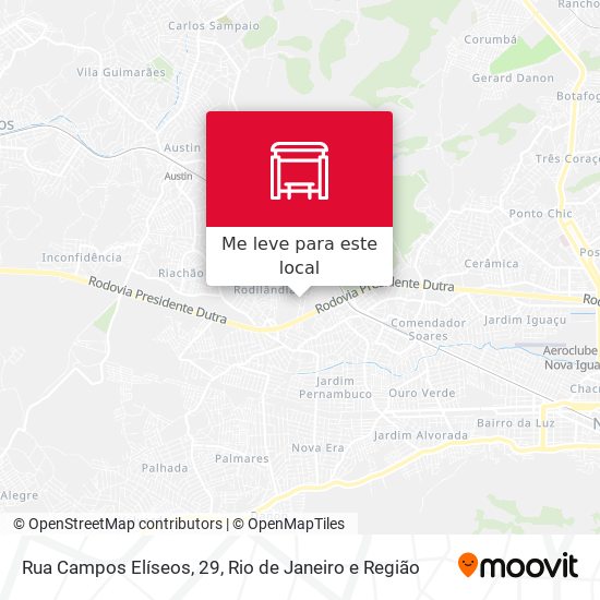 Rua Campos Elíseos, 29 mapa