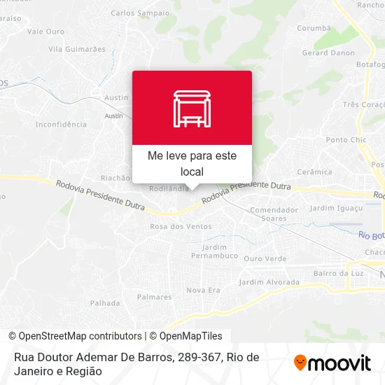 Rua Doutor Ademar De Barros, 289-367 mapa