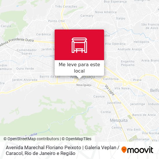 Avenida Marechal Floriano Peixoto | Galeria Veplan / Caracol mapa