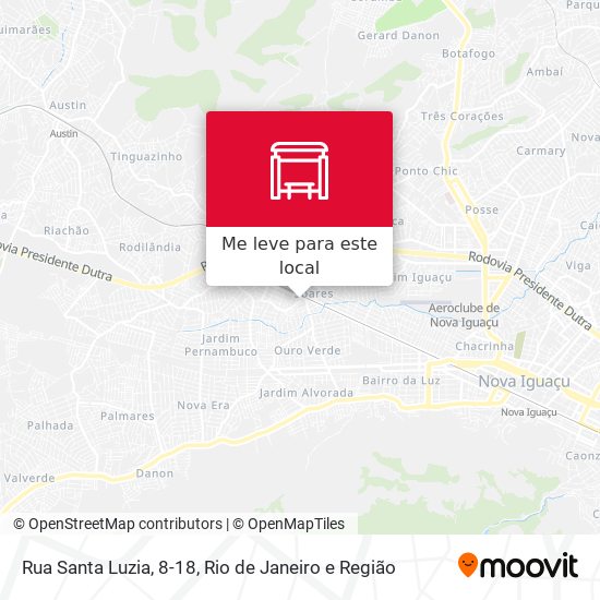 Rua Santa Luzia, 8-18 mapa