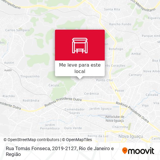 Rua Tomás Fonseca, 2019-2127 mapa