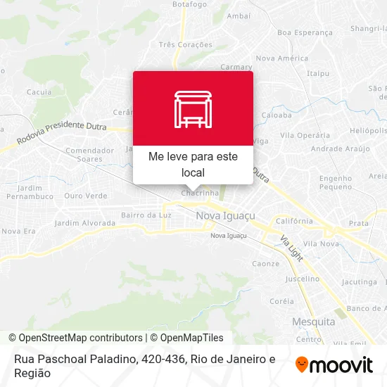 Rua Paschoal Paladino, 420-436 mapa