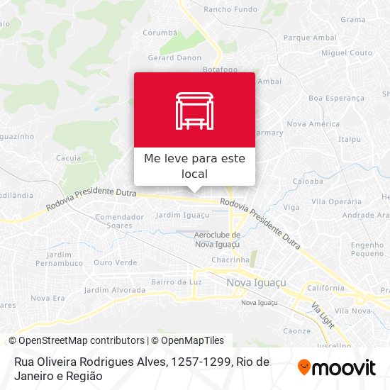 Rua Oliveira Rodrigues Alves, 1257-1299 mapa