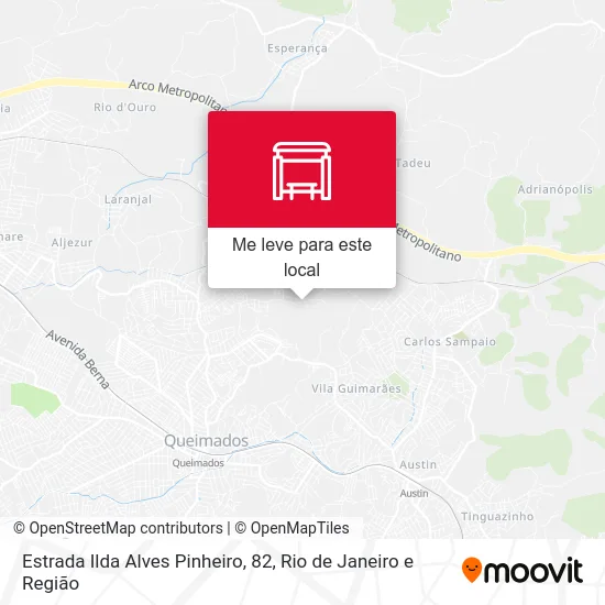 Estrada Ilda Alves Pinheiro, 82 mapa